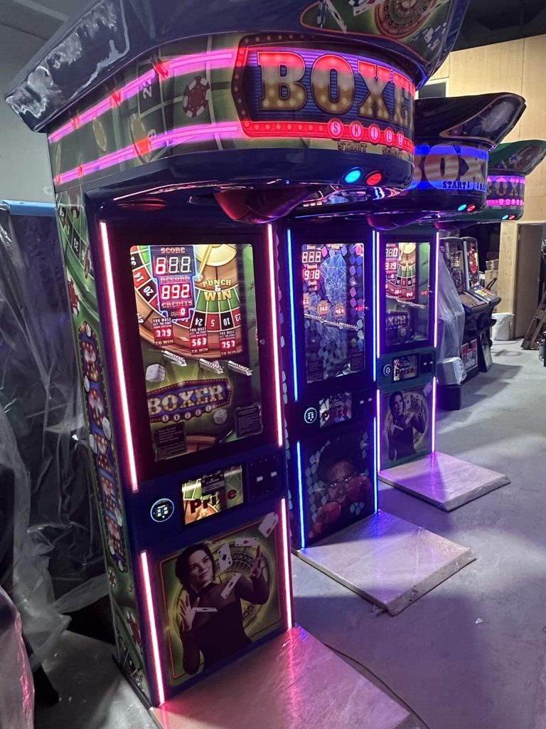 Boxer Prize Punch Machines Brand New Hire